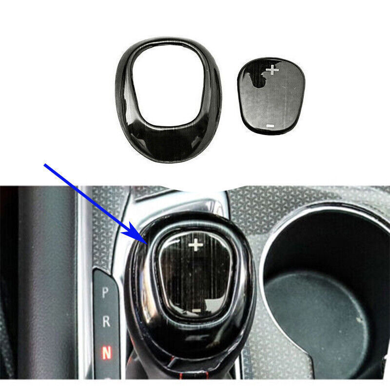 For Chevy Equinox 18-21 Black Titanium Auto Gear Shift Knob Shifter Lever Head