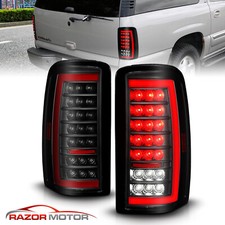 Full Led 2000-2006 For Chevy Suburban Tahoe Gmc Yukon Xl Smoke Tail Lights