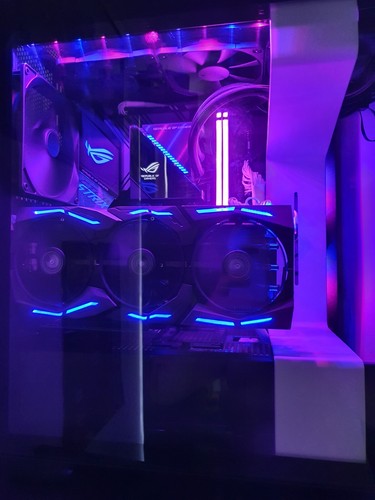 PREMIUM GAMING PC ASUS ROG 2080 SUPER, 3700X, WATER COOLED, WIN 11 PRO 200+ FPS