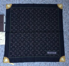 Sciarpa Louis Vuitton Denim Monogram S/S 2006