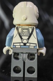 Lego Star Wars Minifigures - Captain Jag Clone Pilot 8088, 852947 sw0265