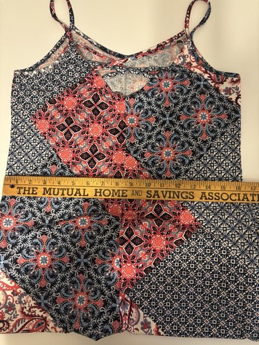 Nina Leonard Dress Sz M Handkerchief Hem Boho Peasant Prairie Southwestern Flowy - Picture 16 of 22