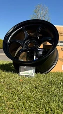 Advan Racing RG-D2 18x9.5 +40 5x100 Semi Gloss Black (Set of 4)