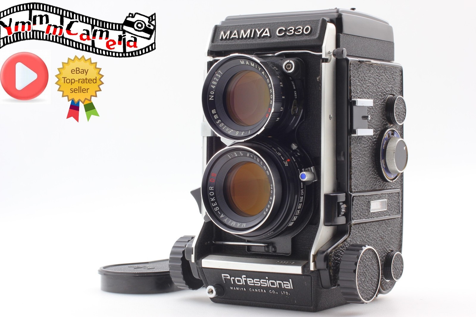 [MINT] Mamiya C330 ProTLR Film Camera Sekor DS 105mm f/3.5 Lens From JAPAN