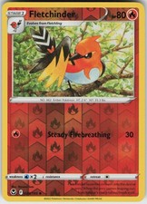PO-06 Reverse Holo Fletchinder 028/195 Uncommon SWSH12: Silver Tempest