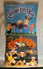Cabbage Patch Kids calendars 1985 and 1986
