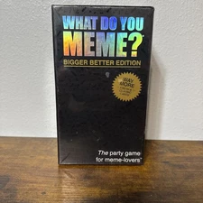 What Do You Meme? Party Game Bigger Better Edition - BRAND NEW Sealed!
