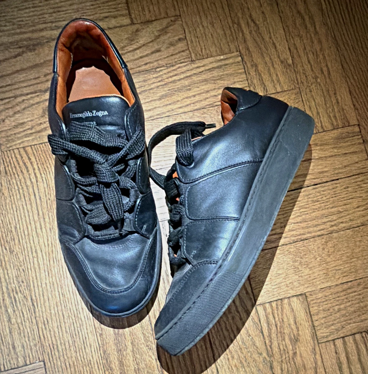 Black Casual Shoes Ermenegildo Zegna for Men for sale | eBay