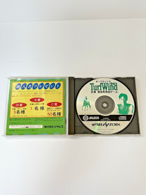 Lot 2 Greatest Nine '96 Turf Wind '96 Sega Saturn from Japan