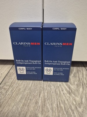 2 Clarins - Men Antiperspirant Roll-On 50ml/1.7oz New In Box 