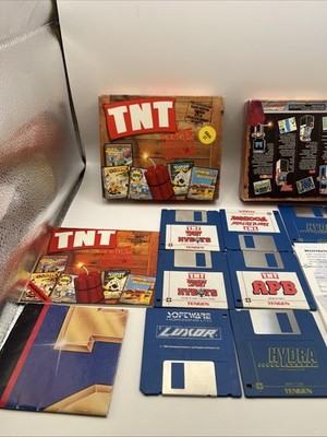 TNT Atari ST Game Tengen Hard Drivin Toobin APB Dragon Spirit XYBOTS