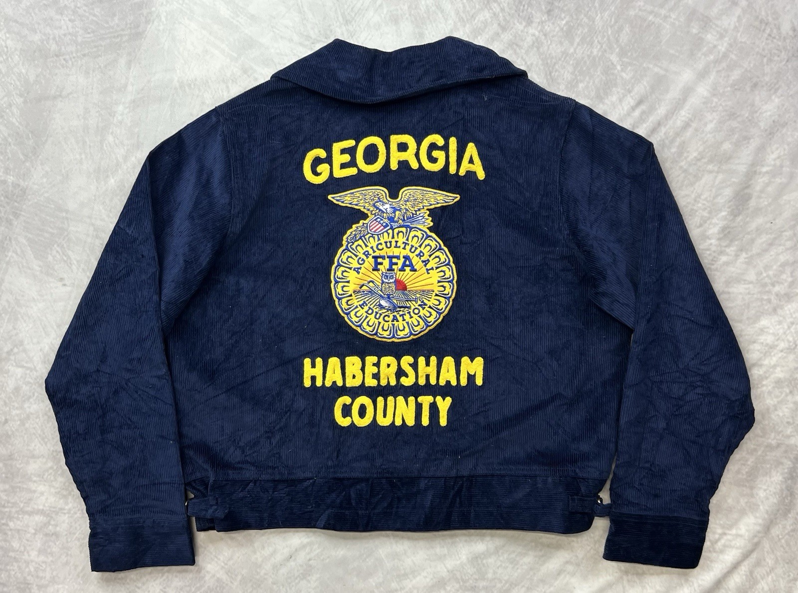Vintage Agricultural FFA Georgia Habersham County Jacket Size 40 (Read🚨)