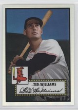 2007 eTopps Cards That Never Were /1499 Ted Williams (1952 Topps Design) HOF fo7