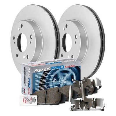 Front Ceramic Pads & Coated Rotors FOR HONDA ODYSSEY 2011 2012 2013 2014 PREMIUM