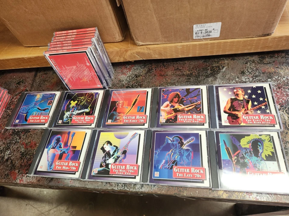 TIME LIFE GUITAR ROCK LOT OF 27 CD - COLLECTION **VERY GOOD CONDITION** Foto 3 de 4