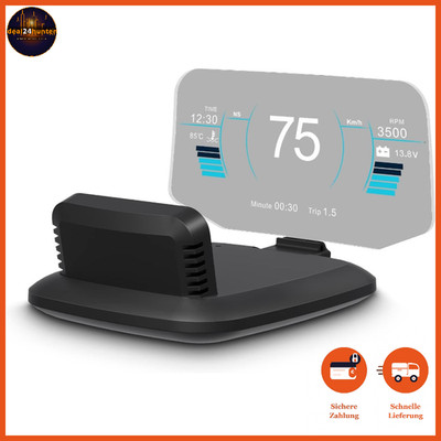 Head-up Display GPS Speedometer OBD In-Car Dashboard für Auto Universal