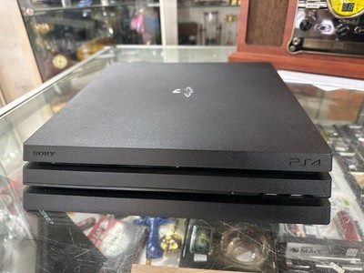 SONY PLAYSTATION 4 PRO CONSOLE 1TB IN BLACK - VER 13.02 / REPLACEMENT CONSOLE !