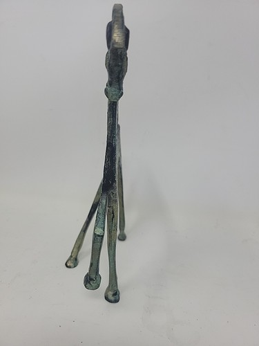 MCM Etruscan Greek Horse Decorative Art Figure Trojan Sculpture 8" Tall - Picture 4 of 11