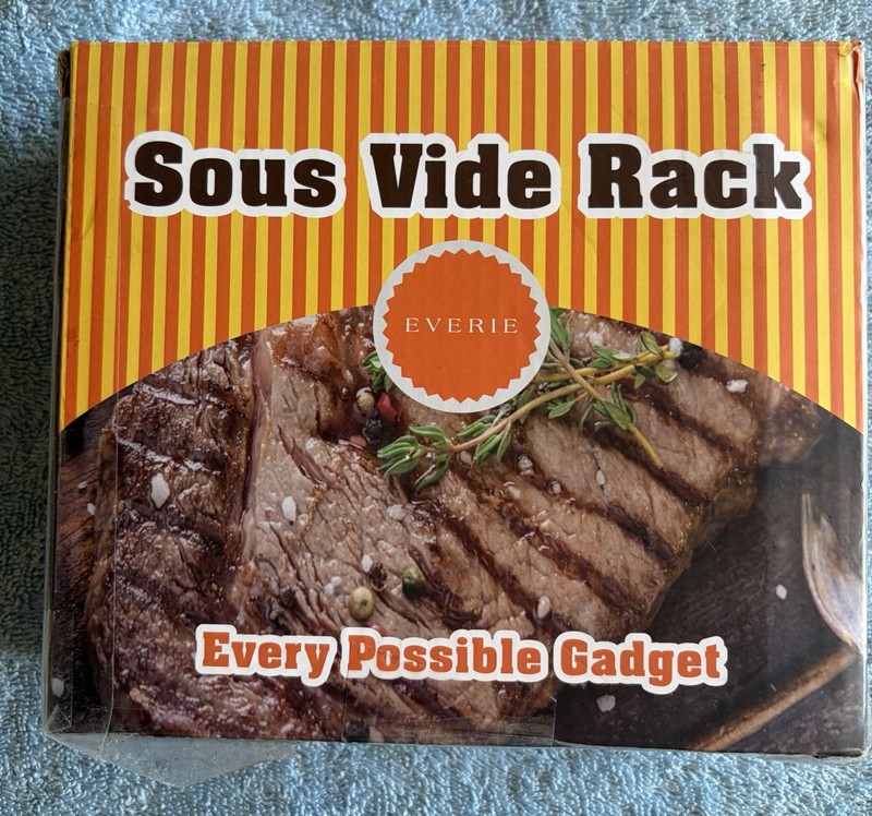 NEW Sous Vide Rack Stainless Steel Dividers- Every Possible Gadget Open Unused