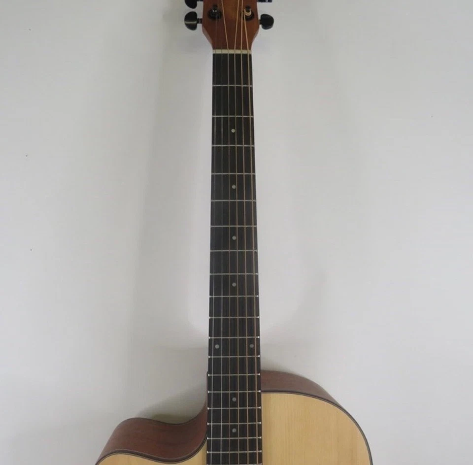 Donner DAG-1CL Left Handed Dreadnaught Acoustic Guitar with Padded Gig Bag - Image 3 of 4