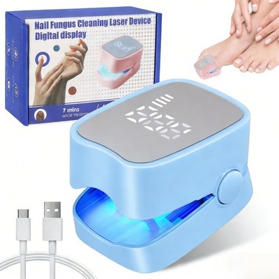 Nail Fungus Remover - Clean, Repair Damaged Discolored Thick Fingernails Blue