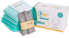Refill Bags Compatible with Dekor plus Diaper Pail 4 Pack Odor-Locking Multi
