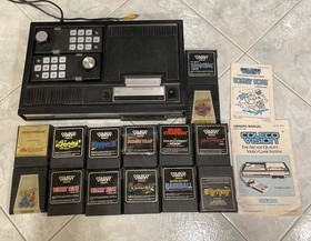 Vintage Coleco Vision Video Game System MODEL 2400 & 14 Games!!!
