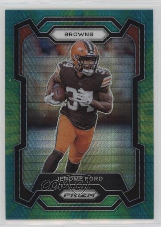 2023 Panini Prizm Hyper Prizm 121/175 Jerome Ford #66 15j7