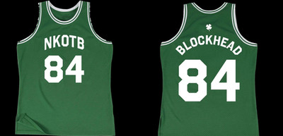 NKOTB Blockhead New Kids on the Block Basketball Jersey 1F2893