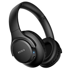 Bluetooth Headphones Over Ear, 65 Hours Playtime Wireless Headphones Black