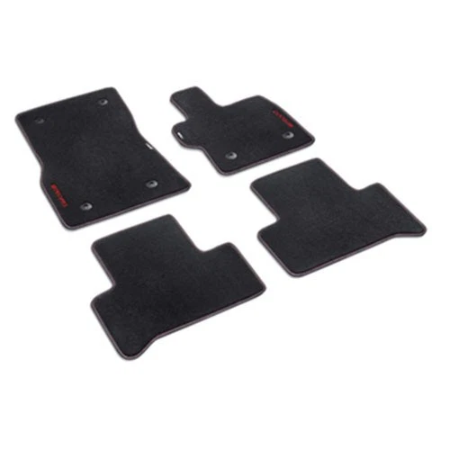 Genuine Alfa Romeo Stelvio Carpet Mats - Red Stitching | 50903646