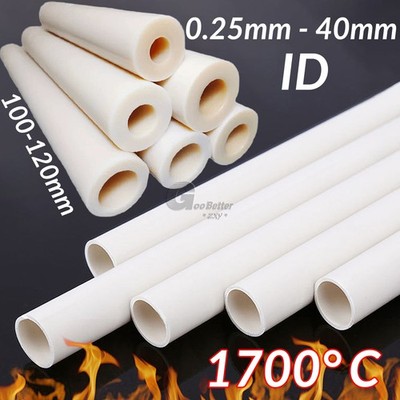 Alumina ceramic tube Insulation resistance high temperature single hole pipe