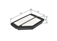 Bosch Luftfilter F 026 400 159 FüR Honda