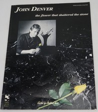 John Denver The Flower That Shattered the Stone 1990 Cherry Lane CL9576 Songbook