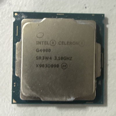 Intel Celeron G4900 2-Core 3.10GHz LGA1151 CPU Processor SR3W4 UNTESTED