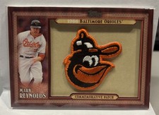 2011 TOPPS MARK REYNOLDS THROWBACK MANUFACTURED PATCH ORIOLES