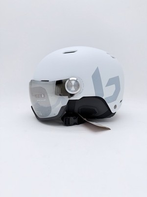Bolle Might Visor | Ski-Helm Mit Integrierter Visier | Offwhite Matt Größe 55-59