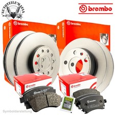 BREMBO Bremsensatz Bremsbelag + Petec Paste vorne hinten für TOYOTA
