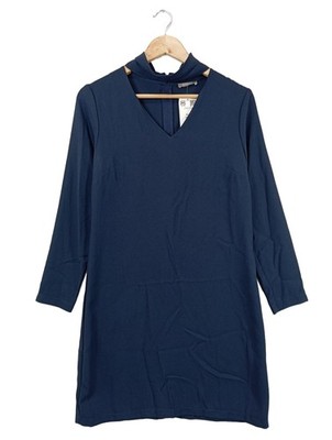 ORSAY A-Linien Kleid Damen Kleid Gr. DE 40 blau Casual-Look