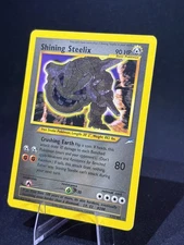 2002 Pokemon TCG Neo Destiny Shining Steelix 112/105 Holo Foil Unlimited LP+