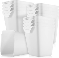 12 Pack Hanging Cup Holders Multipurpose Utility Rolling Cart Accessories Craft