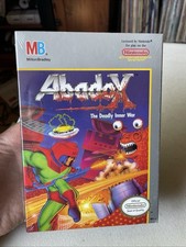 1989 Milton Bradley Abadox The Deadly Inner War Nintendo NES Game SEALED H SEAM