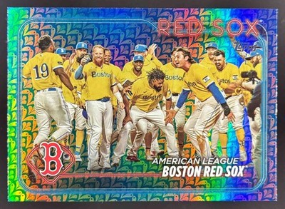 2024 Topps Baseball Boston Red Sox Holiday #288