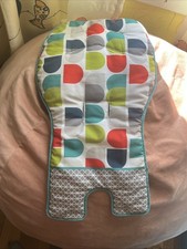 Fisher Price Space Saver High Chair Replacement Cover/Pad Multi Color
