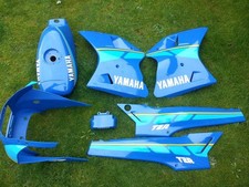 Yamaha Tzr125 Blue And Yellow Decals (Sticker Kit Complete