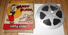 Andy Panda's Pop 1941 16mm Animated Film 7" Reel Complete Edition BW/Silent