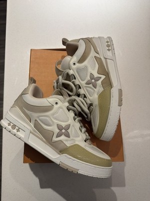 Louis Vuitton LV Skate Sneaker Beige/White, Size 9 UK