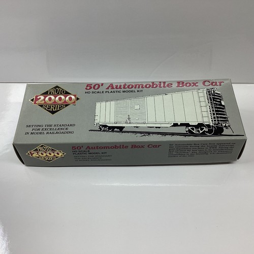 Life-Like Proto 2000 HO ATSF 50' Automobile Box Car Kit #10413 | Zustand: Used