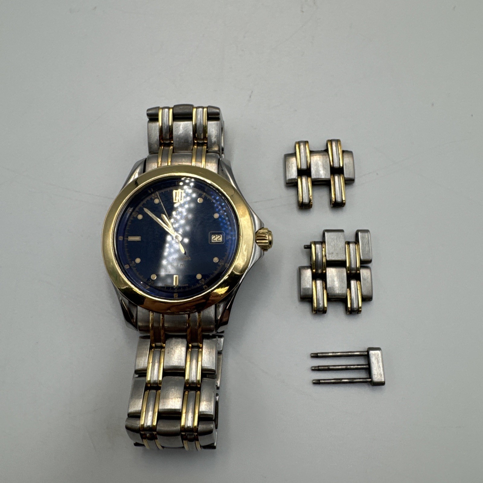 Omega Seamaster Two Tone 18k Gold