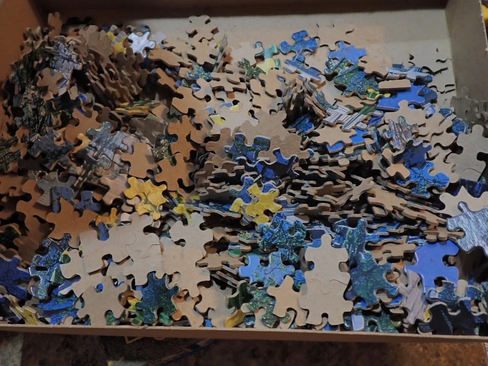 Lote de 3 rompecabezas vintage Guild (Whitman / Golden) sierra caladora 500/1000 piezas Foto 3 de 4